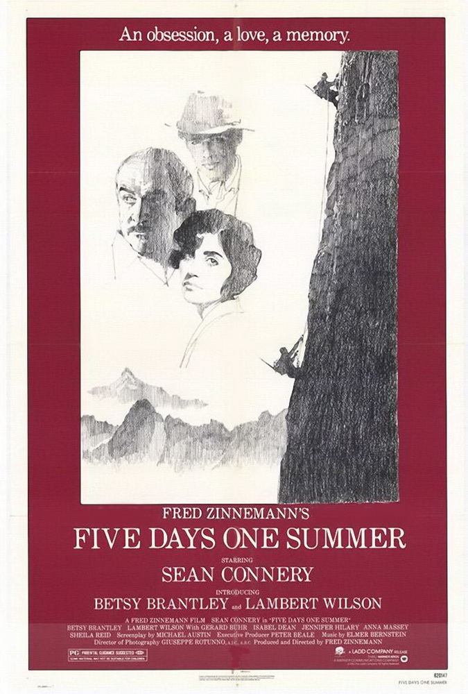 Пять летних дней / Five Days One Summer (1982) отзывы. Рецензии. Новости кино. Актеры фильма Пять летних дней. Отзывы о фильме Пять летних дней