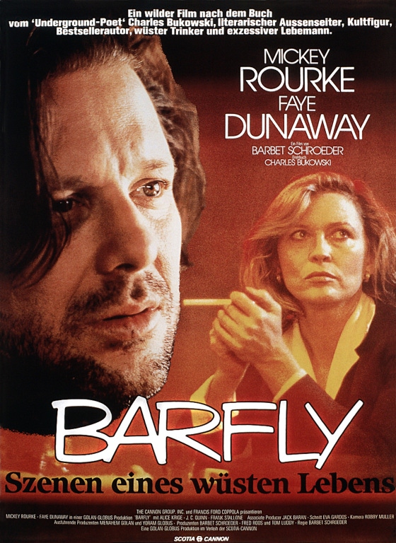 Пьянь / Barfly (1987) отзывы. Рецензии. Новости кино. Актеры фильма Пьянь. Отзывы о фильме Пьянь