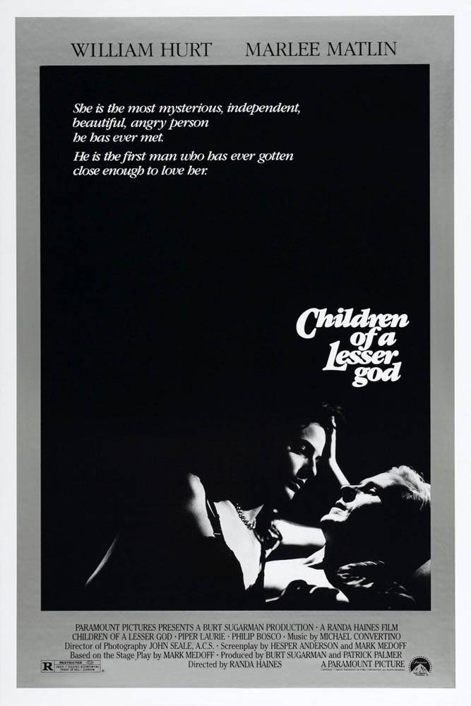 Дети тишины / Children of a Lesser God (1986) отзывы. Рецензии. Новости кино. Актеры фильма Дети тишины. Отзывы о фильме Дети тишины