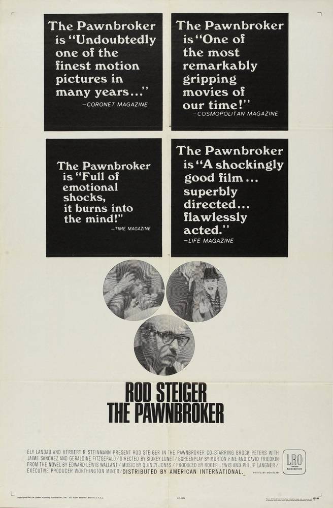 Ростовщик / The Pawnbroker (1964) отзывы. Рецензии. Новости кино. Актеры фильма Ростовщик. Отзывы о фильме Ростовщик