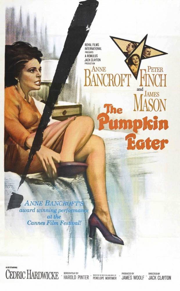 Пожиратель тыкв / The Pumpkin Eater (1964) отзывы. Рецензии. Новости кино. Актеры фильма Пожиратель тыкв. Отзывы о фильме Пожиратель тыкв