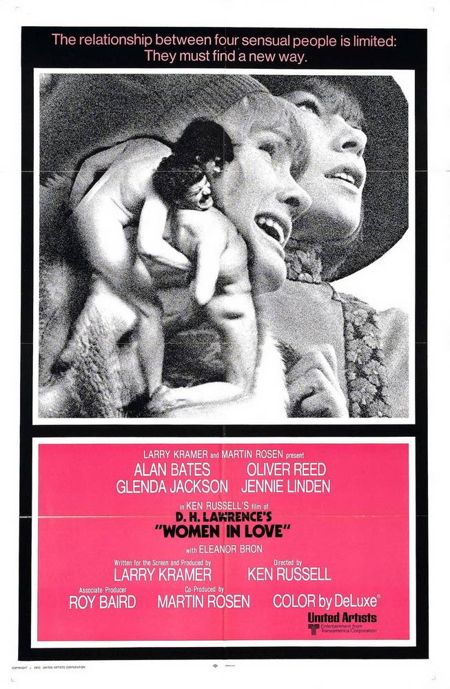 Влюбленные женщины / Women in Love (1969) отзывы. Рецензии. Новости кино. Актеры фильма Влюбленные женщины. Отзывы о фильме Влюбленные женщины