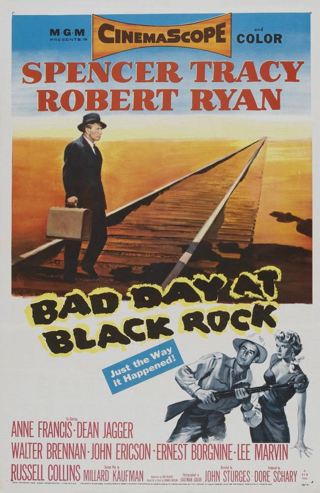 Плохой день в Блэк Роке / Bad Day at Black Rock (1955) отзывы. Рецензии. Новости кино. Актеры фильма Плохой день в Блэк Роке. Отзывы о фильме Плохой день в Блэк Роке