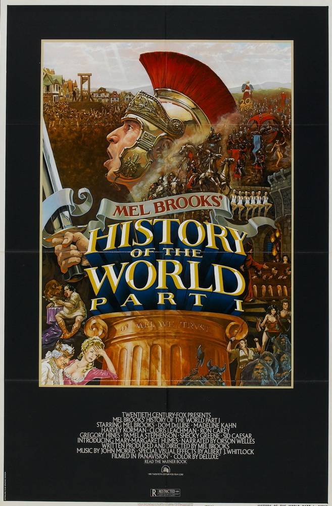 Всемирная история / History of the World: Part I (1981) отзывы. Рецензии. Новости кино. Актеры фильма Всемирная история. Отзывы о фильме Всемирная история