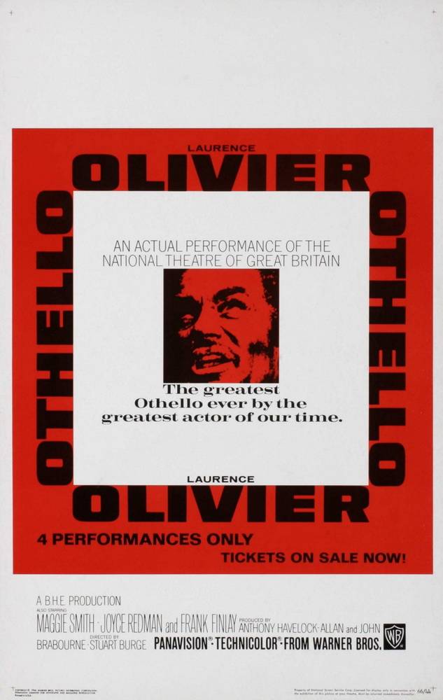 Постер N51110 к фильму Отелло (1965)