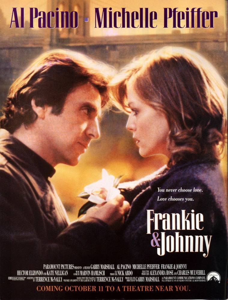 Фрэнки и Джонни / Frankie and Johnny (1991) отзывы. Рецензии. Новости кино. Актеры фильма Фрэнки и Джонни. Отзывы о фильме Фрэнки и Джонни