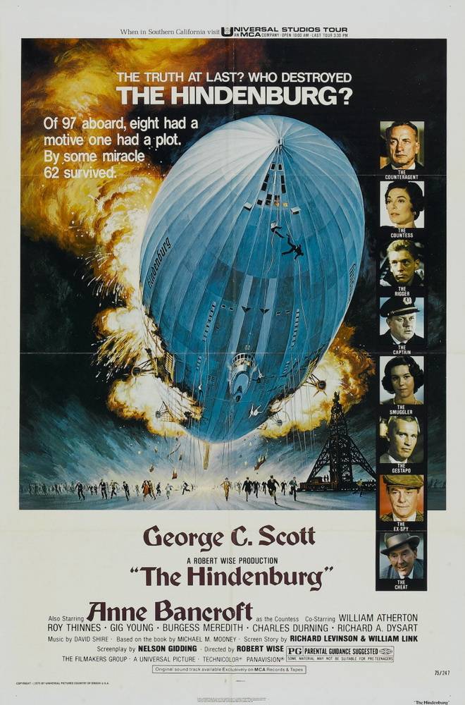 Гинденбург / The Hindenburg (1975) отзывы. Рецензии. Новости кино. Актеры фильма Гинденбург. Отзывы о фильме Гинденбург