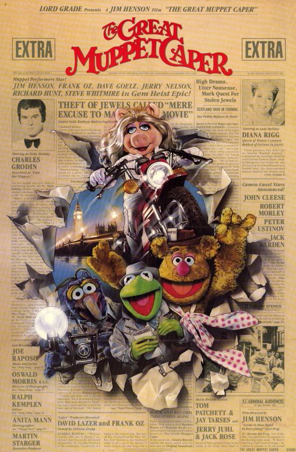 Большое ограбление Маппетов / The Great Muppet Caper (1981) отзывы. Рецензии. Новости кино. Актеры фильма Большое ограбление Маппетов. Отзывы о фильме Большое ограбление Маппетов