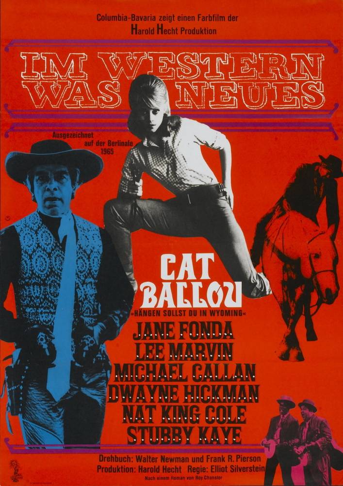 Кошка Балу / Cat Ballou (1965) отзывы. Рецензии. Новости кино. Актеры фильма Кошка Балу. Отзывы о фильме Кошка Балу