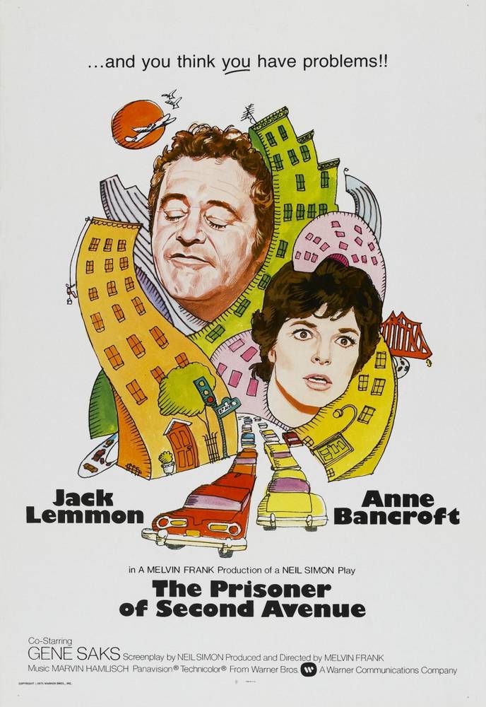 Пленник второй авеню / The Prisoner of Second Avenue (1975) отзывы. Рецензии. Новости кино. Актеры фильма Пленник второй авеню. Отзывы о фильме Пленник второй авеню