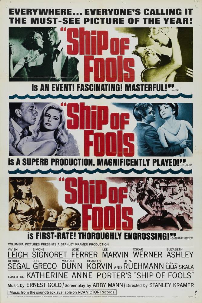 Корабль дураков / Ship of Fools (1965) отзывы. Рецензии. Новости кино. Актеры фильма Корабль дураков. Отзывы о фильме Корабль дураков