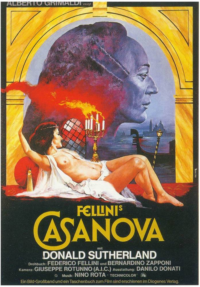 Постер N51354 к фильму Казанова Феллини (1976)