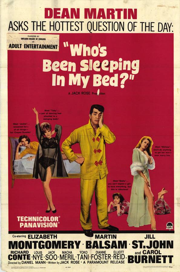 Кто спал на моей кровати? / Who`s Been Sleeping in My Bed? (1963) отзывы. Рецензии. Новости кино. Актеры фильма Кто спал на моей кровати?. Отзывы о фильме Кто спал на моей кровати?