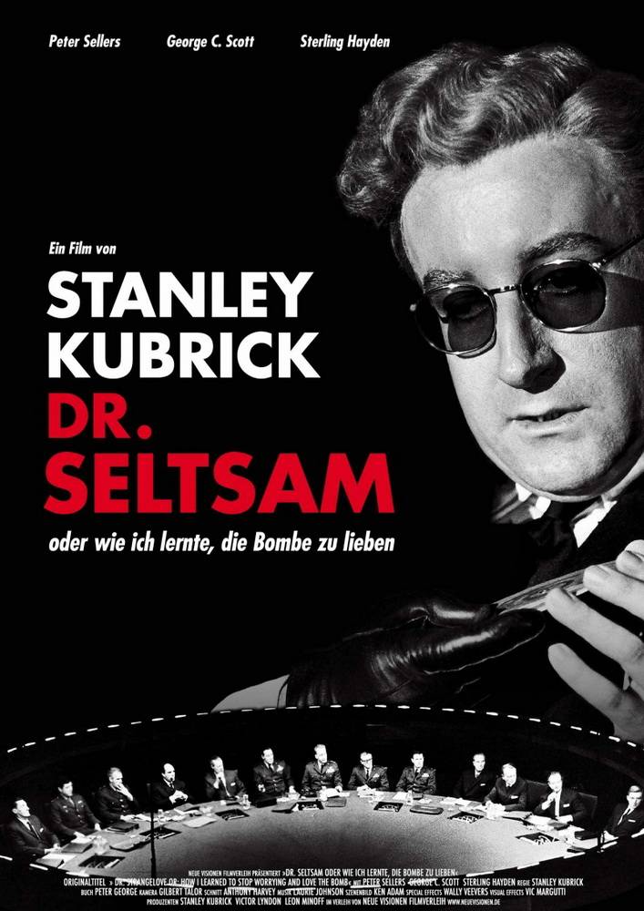 Доктор Стрейнджлав, или Как я научился не волноваться и полюбил атомную бомбу: постер N51655