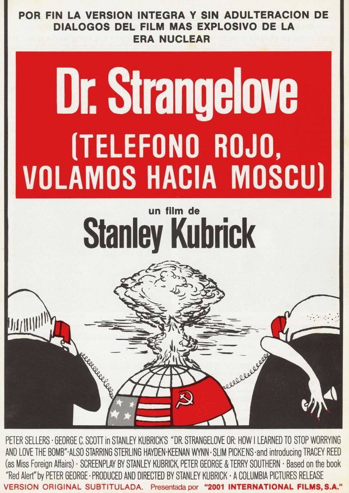 Доктор Стрейнджлав, или Как я научился не волноваться и полюбил атомную бомбу: постер N51656