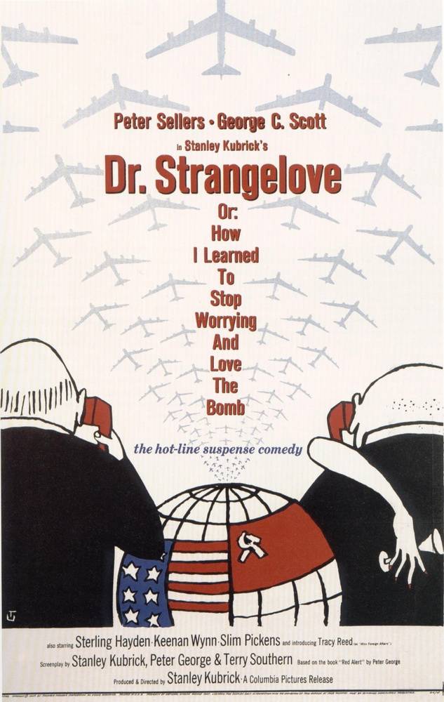 Доктор Стрейнджлав, или Как я научился не волноваться и полюбил атомную бомбу: постер N51662