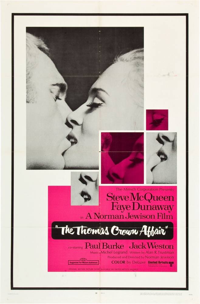 Постер N51668 к фильму Афера Томаса Крауна (1968)