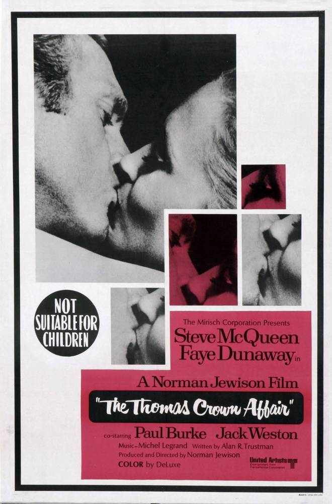 Афера Томаса Крауна / The Thomas Crown Affair (1968) отзывы. Рецензии. Новости кино. Актеры фильма Афера Томаса Крауна. Отзывы о фильме Афера Томаса Крауна