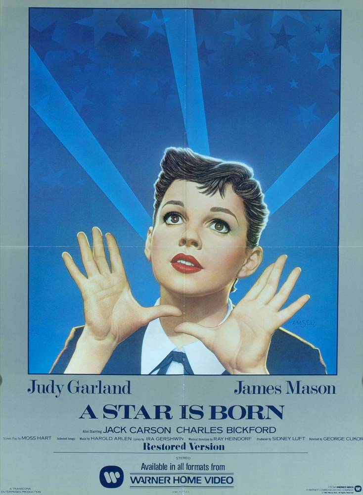 Постер N51683 к фильму Звезда родилась (1954)