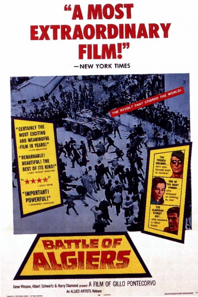 Битва за Алжир / The Battle of Algiers (1966) отзывы. Рецензии. Новости кино. Актеры фильма Битва за Алжир. Отзывы о фильме Битва за Алжир