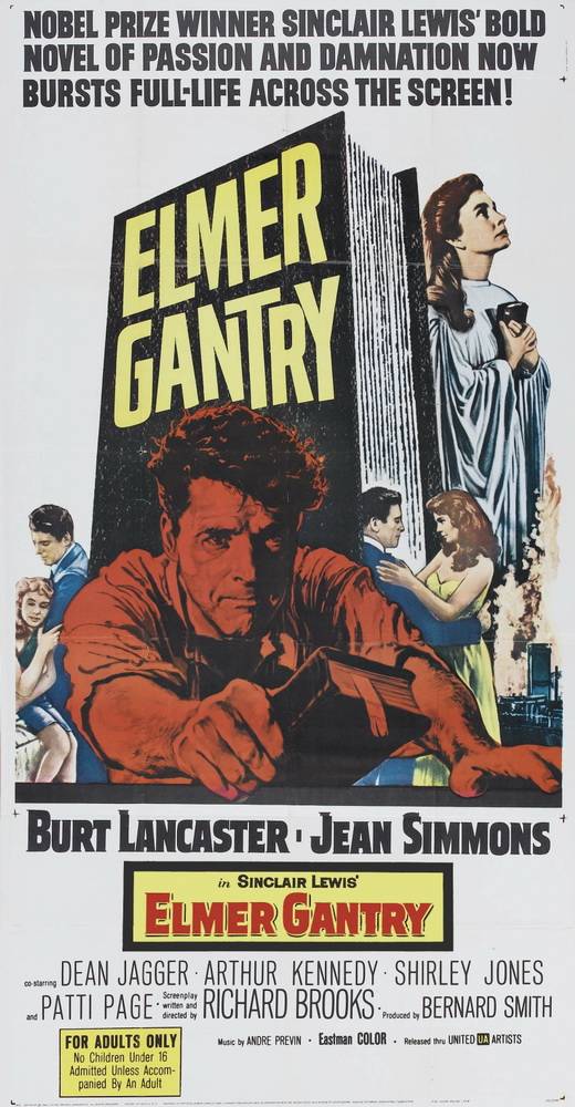 Элмер Гантри / Elmer Gantry (1960) отзывы. Рецензии. Новости кино. Актеры фильма Элмер Гантри. Отзывы о фильме Элмер Гантри