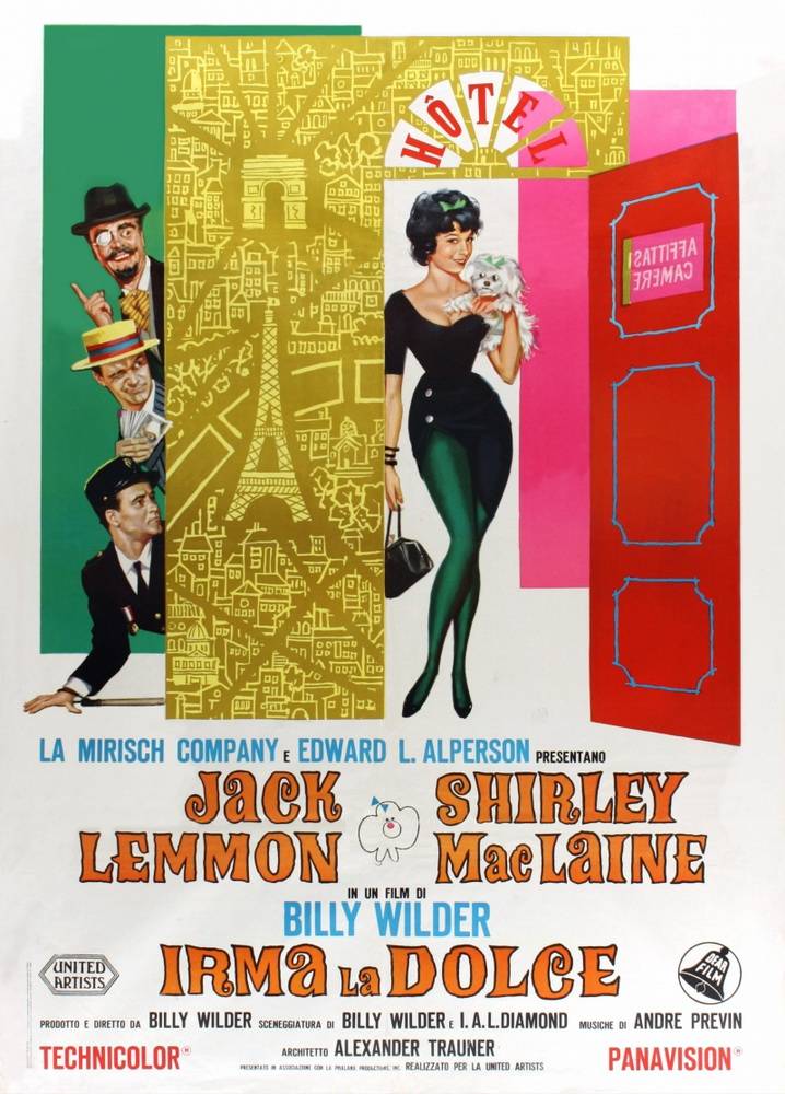 Нежная Ирма / Irma la Douce (1963) отзывы. Рецензии. Новости кино. Актеры фильма Нежная Ирма. Отзывы о фильме Нежная Ирма