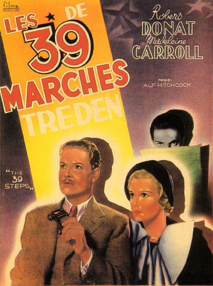 Постер N51852 к фильму 39 ступеней (1935)