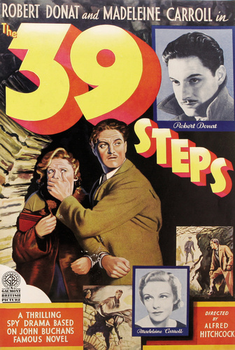 Постер N51853 к фильму 39 ступеней (1935)
