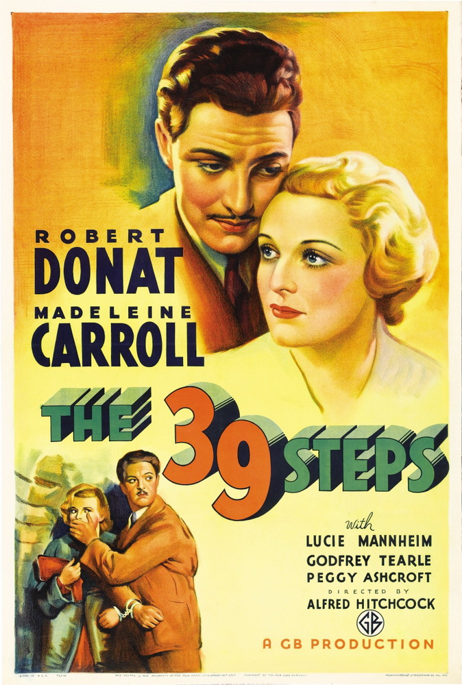 39 ступеней / The 39 Steps (1935) отзывы. Рецензии. Новости кино. Актеры фильма 39 ступеней. Отзывы о фильме 39 ступеней
