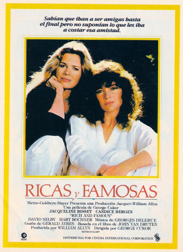 Богатые и знаменитые / Rich and Famous (1981) отзывы. Рецензии. Новости кино. Актеры фильма Богатые и знаменитые. Отзывы о фильме Богатые и знаменитые