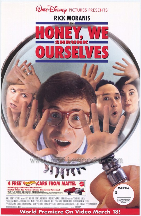 Дорогая, мы себя уменьшили / Honey, We Shrunk Ourselves (1997) отзывы. Рецензии. Новости кино. Актеры фильма Дорогая, мы себя уменьшили. Отзывы о фильме Дорогая, мы себя уменьшили