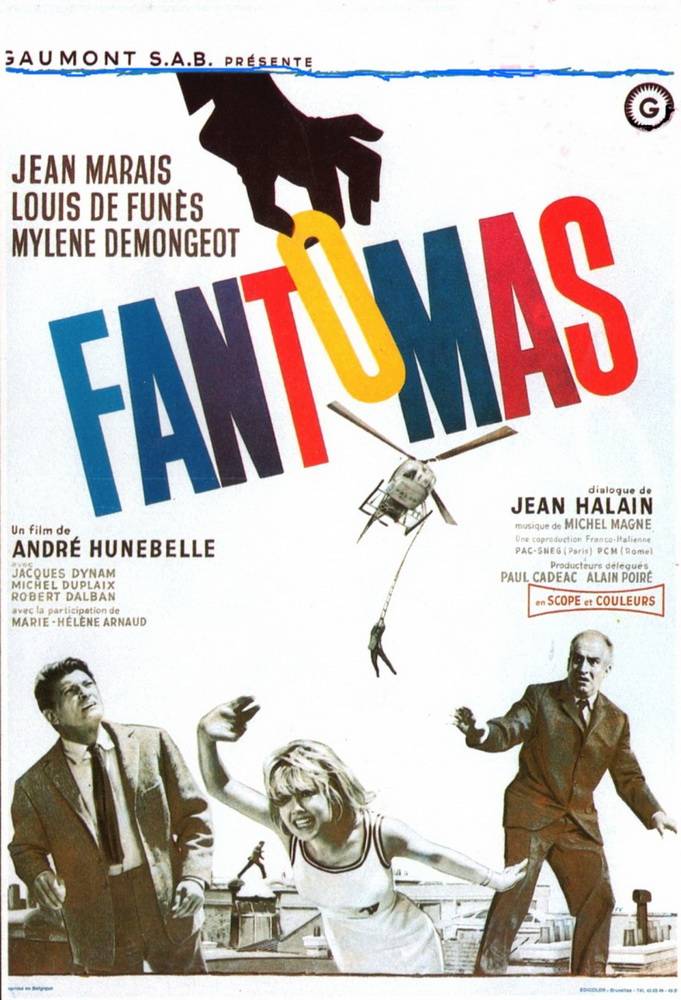 Фантомас / Fantômas (1964) отзывы. Рецензии. Новости кино. Актеры фильма Фантомас. Отзывы о фильме Фантомас