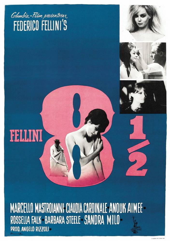 Постер N52252 к фильму 8 с половиной (1963)