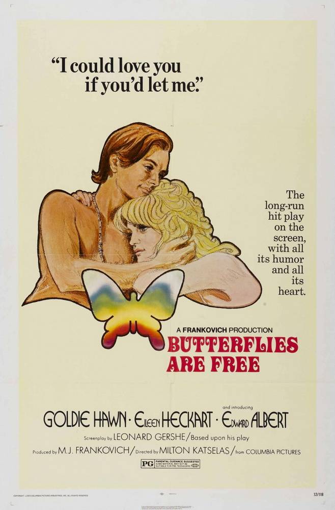 Бабочки свободны / Butterflies Are Free (1972) отзывы. Рецензии. Новости кино. Актеры фильма Бабочки свободны. Отзывы о фильме Бабочки свободны