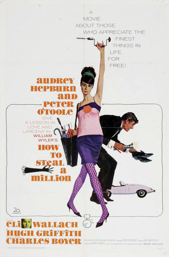 Как украсть миллион / How to Steal a Million (1966) отзывы. Рецензии. Новости кино. Актеры фильма Как украсть миллион. Отзывы о фильме Как украсть миллион