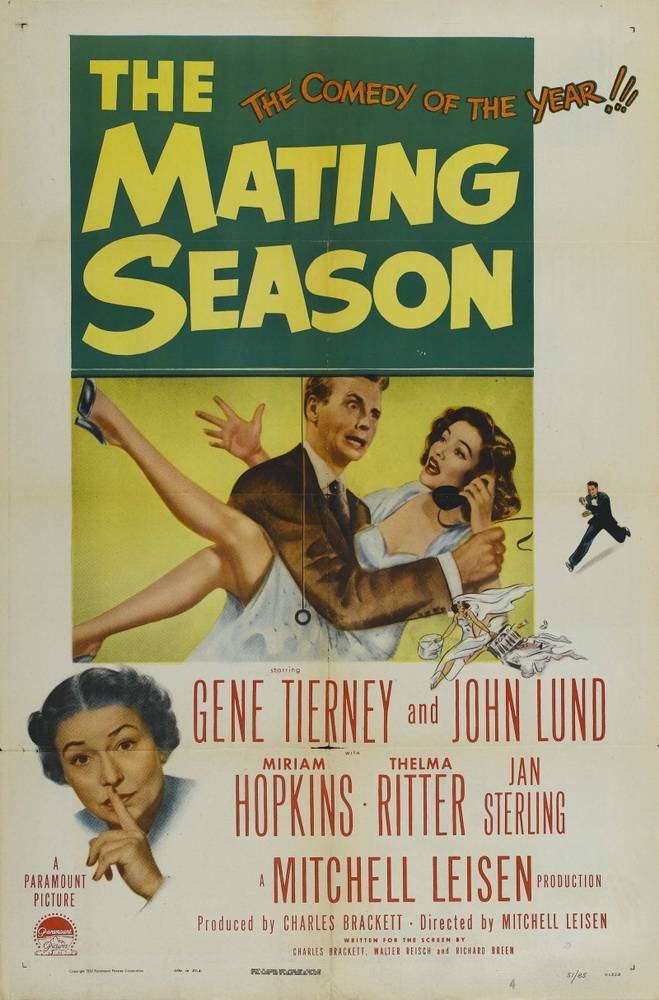 Брачный сезон / The Mating Season (1951) отзывы. Рецензии. Новости кино. Актеры фильма Брачный сезон. Отзывы о фильме Брачный сезон