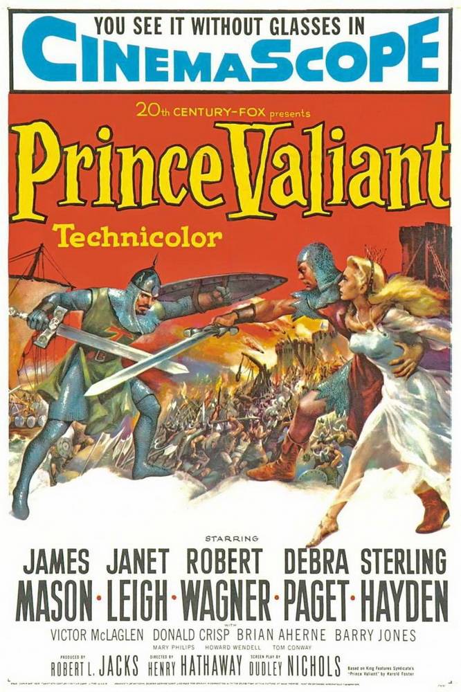 Принц Валиант / Prince Valiant (1954) отзывы. Рецензии. Новости кино. Актеры фильма Принц Валиант. Отзывы о фильме Принц Валиант