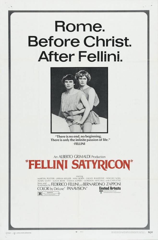 Сатирикон / Fellini Satyricon (1969) отзывы. Рецензии. Новости кино. Актеры фильма Сатирикон. Отзывы о фильме Сатирикон