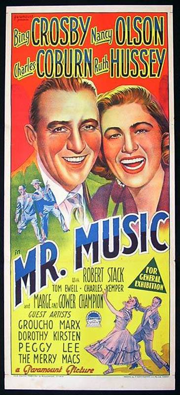 Мистер Музыка / Mr. Music (1950) отзывы. Рецензии. Новости кино. Актеры фильма Мистер Музыка. Отзывы о фильме Мистер Музыка