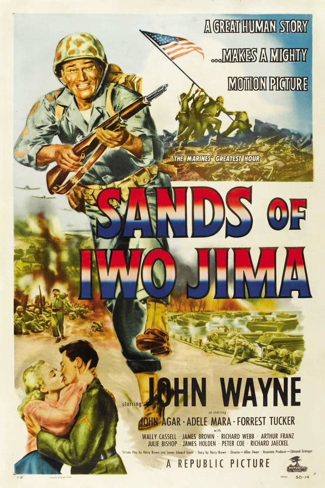 Пески Иво Джимы / Sands of Iwo Jima (1949) отзывы. Рецензии. Новости кино. Актеры фильма Пески Иво Джимы. Отзывы о фильме Пески Иво Джимы