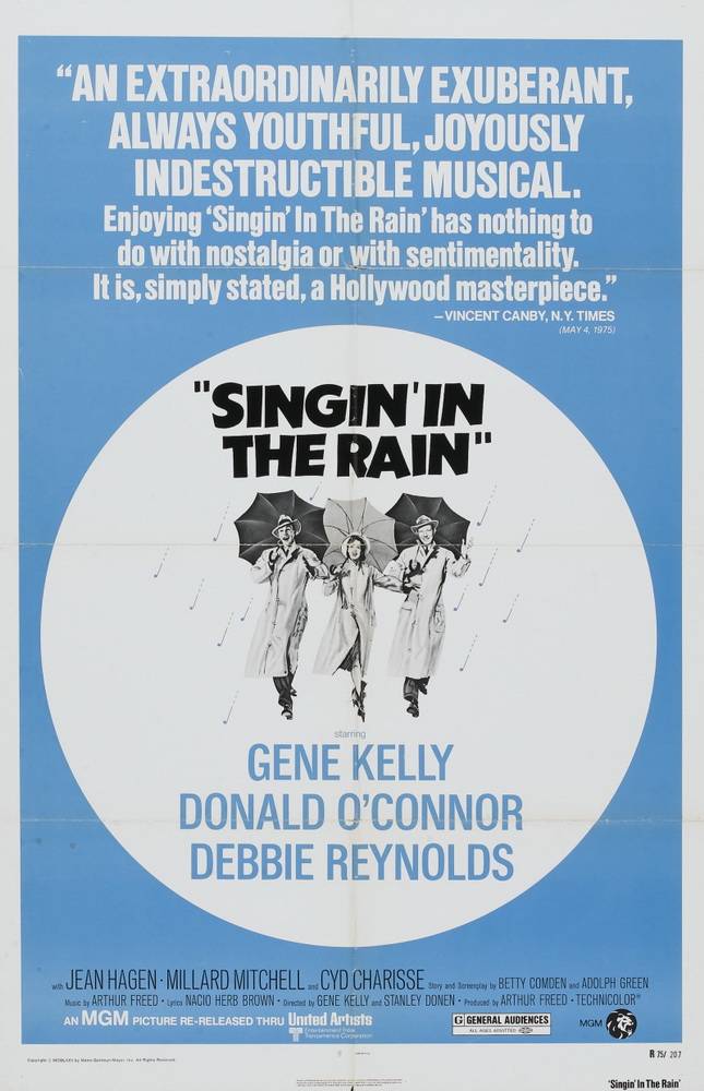 Поющие под дождем / Singin` in the Rain (1952) отзывы. Рецензии. Новости кино. Актеры фильма Поющие под дождем. Отзывы о фильме Поющие под дождем
