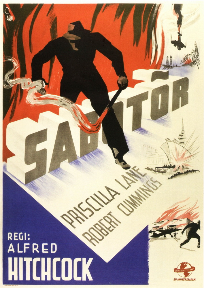 Диверсант / Saboteur (1942) отзывы. Рецензии. Новости кино. Актеры фильма Диверсант. Отзывы о фильме Диверсант