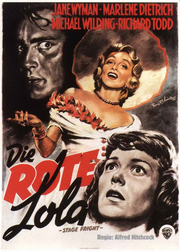 Постер N52840 к фильму Страх сцены (1950)