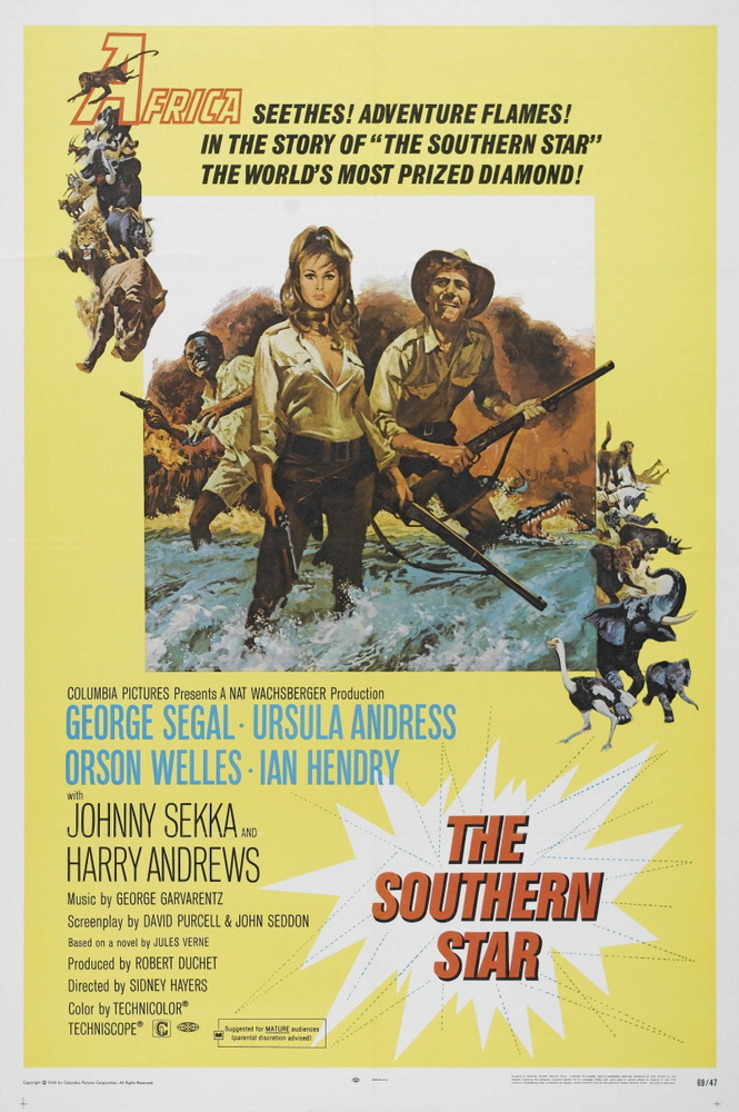 Южная звезда / The Southern Star (1969) отзывы. Рецензии. Новости кино. Актеры фильма Южная звезда. Отзывы о фильме Южная звезда