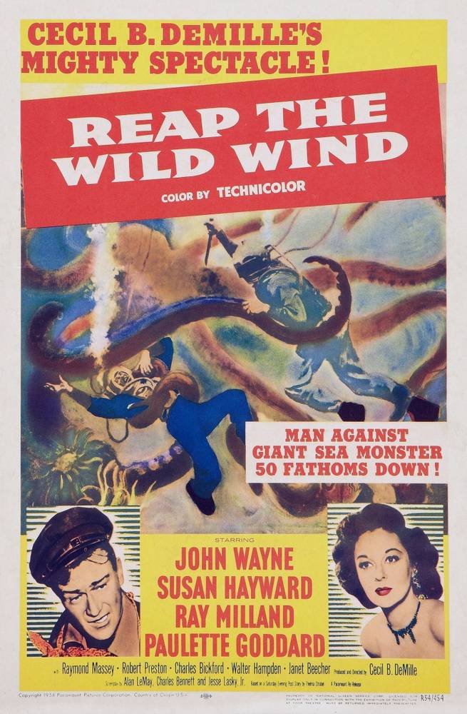 Пожнешь бурю / Reap the Wild Wind (1942) отзывы. Рецензии. Новости кино. Актеры фильма Пожнешь бурю. Отзывы о фильме Пожнешь бурю