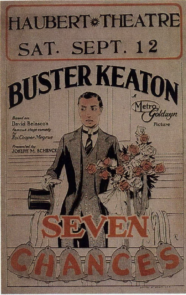 Семь шансов / Seven Chances (1925) отзывы. Рецензии. Новости кино. Актеры фильма Семь шансов. Отзывы о фильме Семь шансов