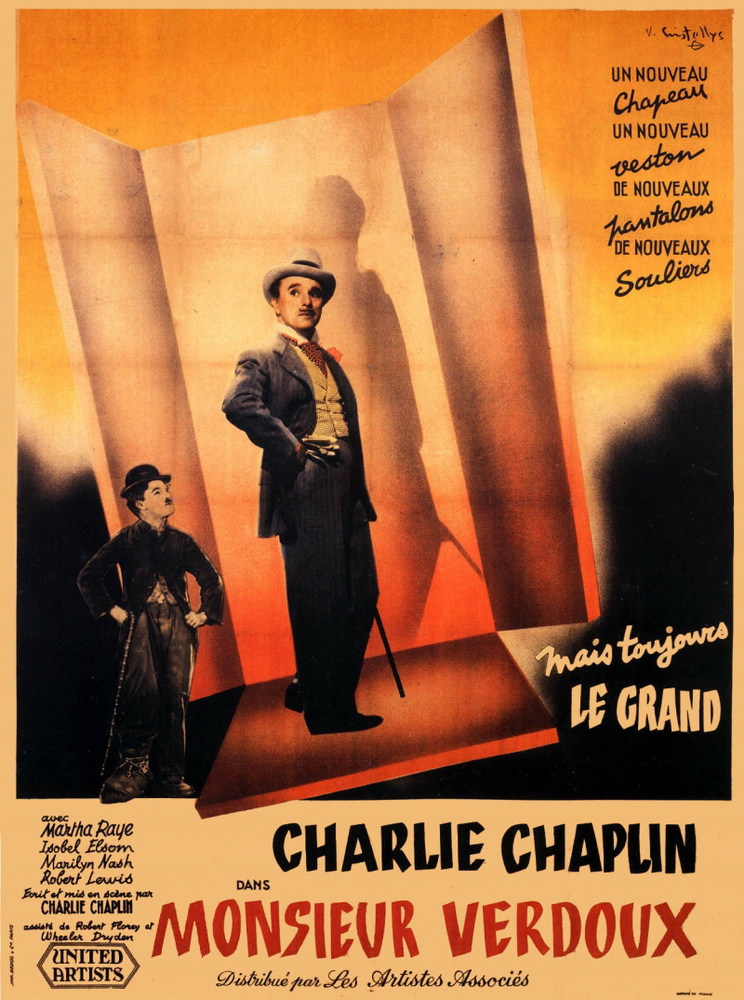 Месье Верду / Monsieur Verdoux (1947) отзывы. Рецензии. Новости кино. Актеры фильма Месье Верду. Отзывы о фильме Месье Верду