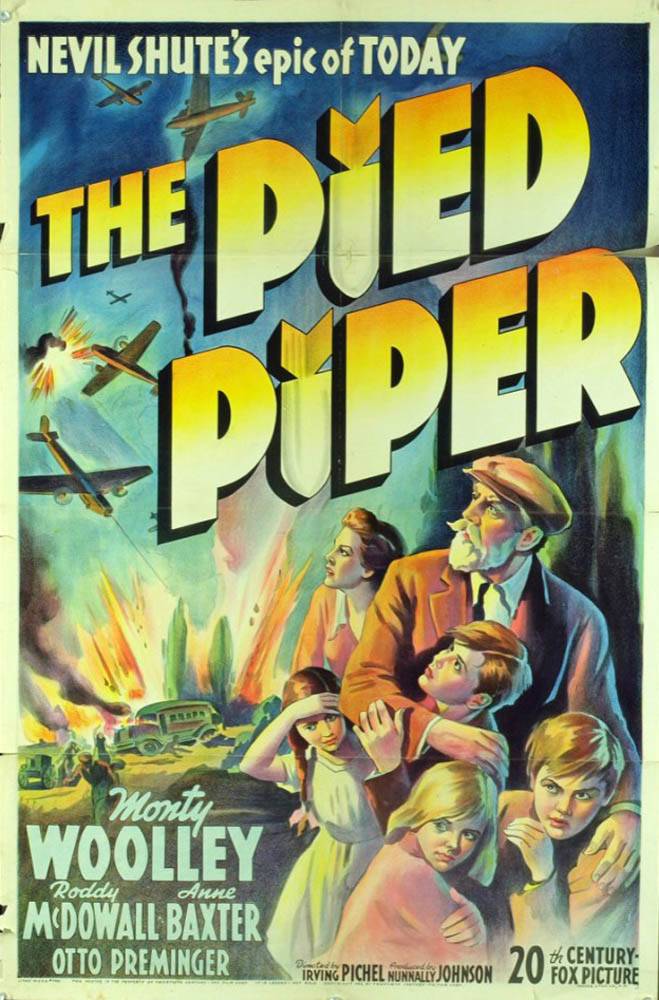 Крысолов / The Pied Piper (1942) отзывы. Рецензии. Новости кино. Актеры фильма Крысолов. Отзывы о фильме Крысолов