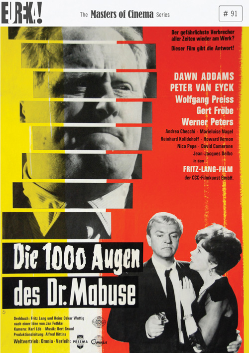 1000 глаз доктора Мабузе / The Thousand Eyes of Dr. Mabuse (1960) отзывы. Рецензии. Новости кино. Актеры фильма 1000 глаз доктора Мабузе. Отзывы о фильме 1000 глаз доктора Мабузе