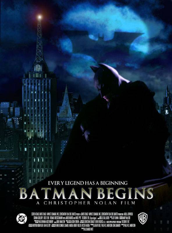 Бэтмен: начало: постер N4440